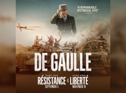 Win 1 of 10 De Gaulle: Resistance Double Passes - Weekend Notes