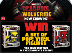 Win Deadpool & Wolverine Pop Vinyl Figures