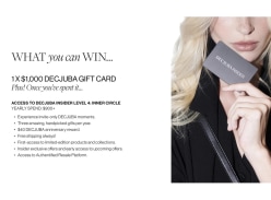 Win a $1K Decjuba Voucher