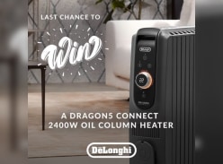 Win a De'longhi's Dragon5 Connect 2400w Oil Column Heater - National Product Review