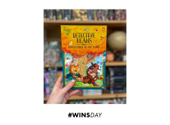 Win a copy of Detective Beans: Adventures in Cat Town Book