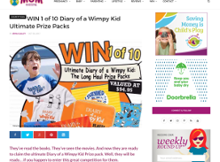 Win Diary of a Wimpy Kid: The Long Haul prize pack