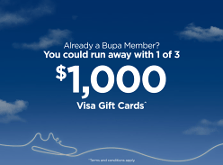 Win 1 of 3 $1K Digital Visa Gift Cards