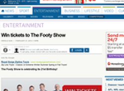 Win dinner for 10 at Platform 28 and Footy Show with meet and greet