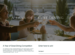 Win Dinner for Two at Each of The Four Fink Restaurants in Sydney