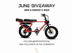 Win a Dirodi Rover Plus Gen 6 Electric Bike