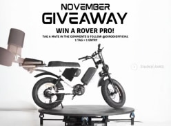 Win a Dirodi Rover Pro Electric Bike