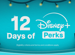 Win Disney+ Perks 12 Days of Christmas