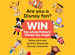 Win Disney Toy Range for Pets