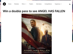 Win Double Movie Tix to Angel Has Fallen