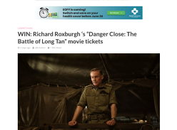 Win Double Movie Tix to 'Danger Close'