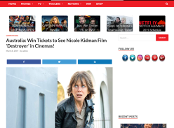 Win Double Movie Tix to Destroyer