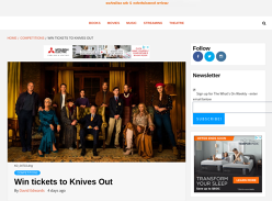 Win Double Movie Tix to Knives Out