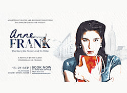 Win 1 of 2 Double Pass to 'Anne being Frank'