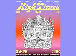 Win 1 of 2 Double Pass to Crown Ruler's High Times