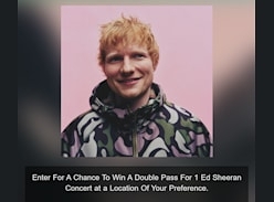 Win a Double Pass for Ed Sheeran Concert in Australia in 2026