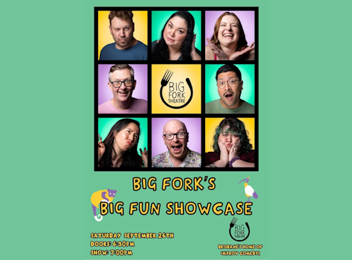 Win a Double Pass & a Free Drink to Big Fun Showcase - ReviewBrisbane