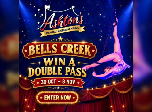 Win a Double Pass to the Great Australian Circus, Bells Creek, Qld - Ashton Entertainment