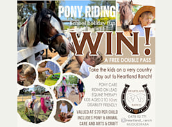 Win a Double Pass to Heartland Ranch in Mudgeeraba