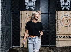 Win 1 of 3 Double Pass to Maniax Axe Throwing