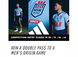 Win a Double Pass to a Men's Origin Game