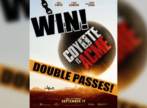 Win a Double Pass to see Coyote Vs Acme - South East Queensland Community