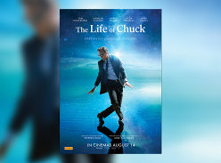 Win a Double Pass to see the Life of Chuck