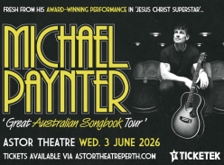 Win a Double Pass to see Michael Paynter on Tour