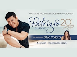 Win a Double Pass to see Patrizio Buanne