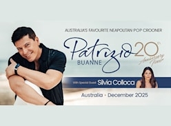 Win a Double Pass to see Patrizio Buanne