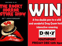 Win a Double Pass to see Rocky Horror Picture Show