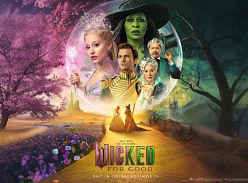 Win a Double Pass to see Wicked: for Good at Event Cinemas, Australia Fair