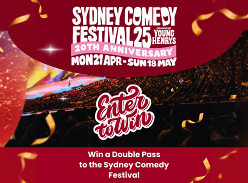 Win Double Pass to Sydney Comedy Festival Gala