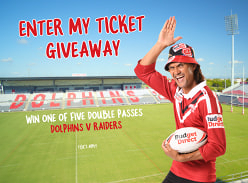 Win 1 of 5 Double Passes to Dolphins V Raiders