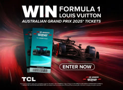 Win 1 of 3 Double Passes to the Formula 1 Louis Vuitton Australian Grand PRIX 2025