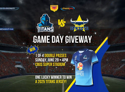 Win 1 of 4 Double Passes to GC Titans Vs Cowboys Game
