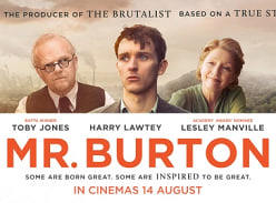 Win 1 of 10 Double Passes to Mr. Burton