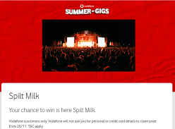 Win 1 of 15 Double Passes to One of the Spilt Milk Festivals