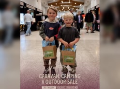 Win 1 of 30 Double Passes to SA's Caravan, Camping & Outdoor Sale - South Aussie with Cosi