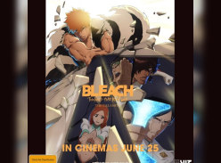 Win 1 of 4 Double Passes to see Bleach: Thousand-Year Blood War the Calamity - Sushi Hub