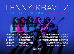 Win 1 of 50 Double Passes to see Lenny Kravitz