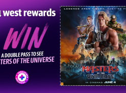 Win 1 of 25 Double Passes to see Masters of the Universe