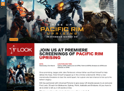 Win double passes to an exclusive First Look of Pacific Rim: Uprising