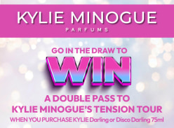 Win Double Passes to Kylie Minogue's 2025 Tension Tour