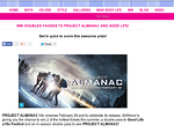 Win double passes to Project Almanac & Good Life!