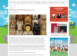 Win double passes to the massive special preview screening of Isle of Dogs