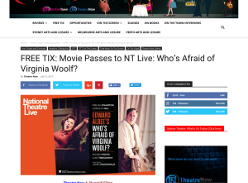 Win double passes to Who's Afraid of Virginia Woolf