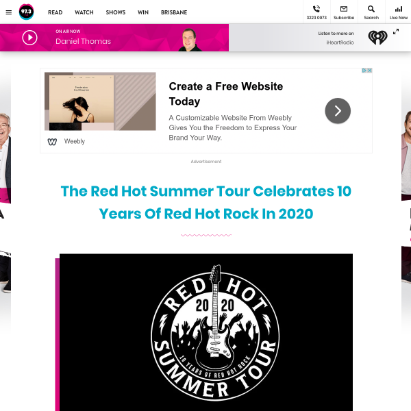 Win Double Tix to the Red Hot Summer Tour
