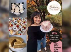 Win a Dozen Bespoke Cupcakes - South Aussie with Cosi