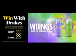 Win 1 of 20 $100 Drakes Gift Cards - Drakes